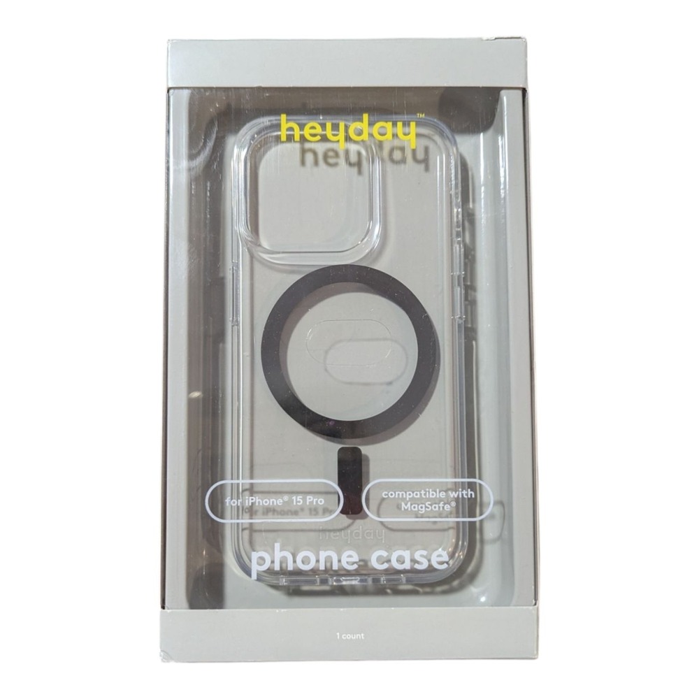 M7. heyday MageSafe Case For Apple iPhone 15‎ Pro - Clear